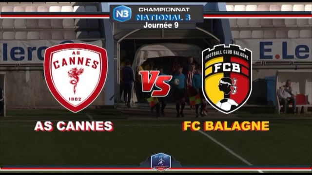 Résumé du match ASC 1-0 FC BALAGNE Saison: 2019/2020 J9 Championnat de N3 ASCTV