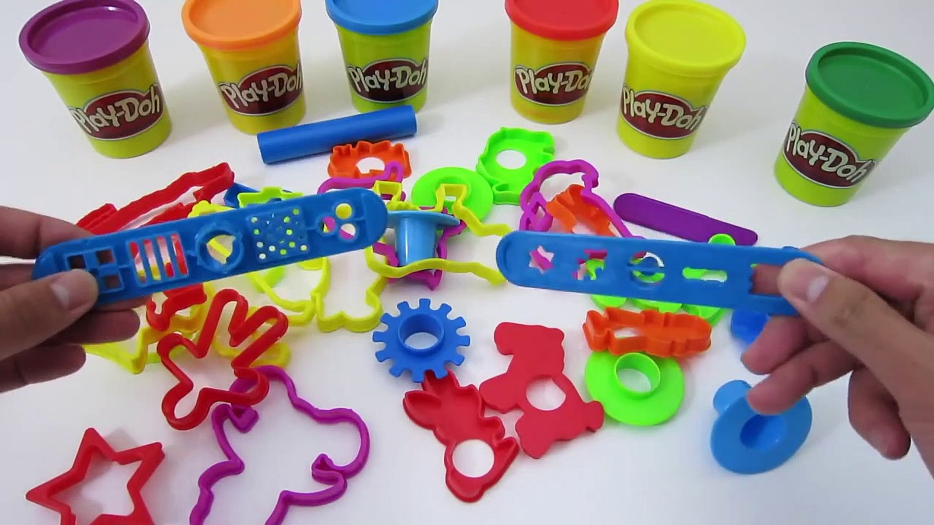 Play-Doh Fun Factory Deluxe Playset- HUGE Set with 30+ Molds and  Accessories- - video Dailymotion
