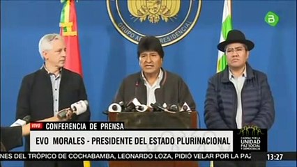 Evo Morales convoca a diálogo en una Bolivia bajo tensión máxima