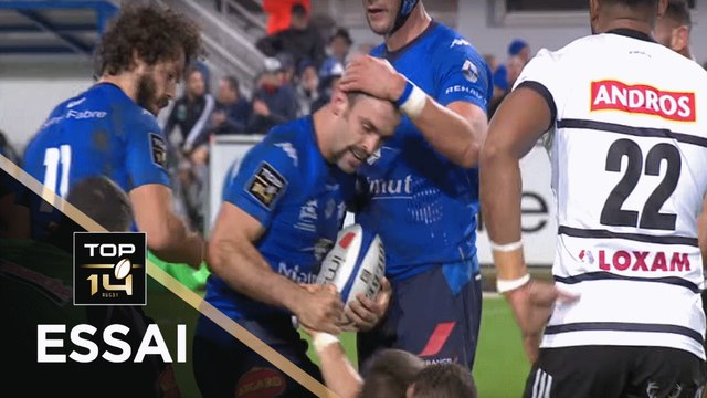 TOP 14 - Essai Thomas COMBEZOU (CO) - Castres - Brive - J9 - Saison 2019/2020