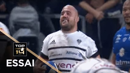 TOP 14 - Essai François DA ROS (CAB) - Castres - Brive - J9 - Saison 2019/2020