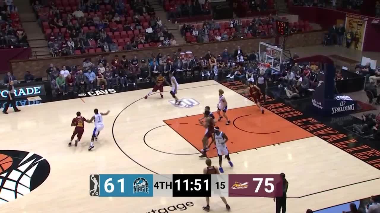 Alex Robinson sets up the nice finish