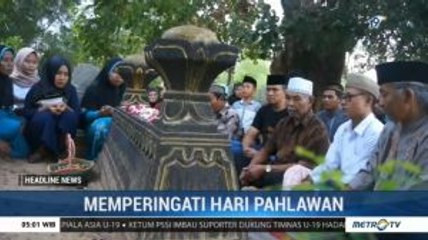 Warga Blora Ziarah ke Makam Pahlawan Nasional
