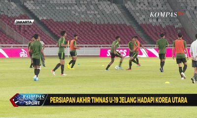 Persiapan Akhir Timnas U-19 Jelang Hadapi Korea Utara
