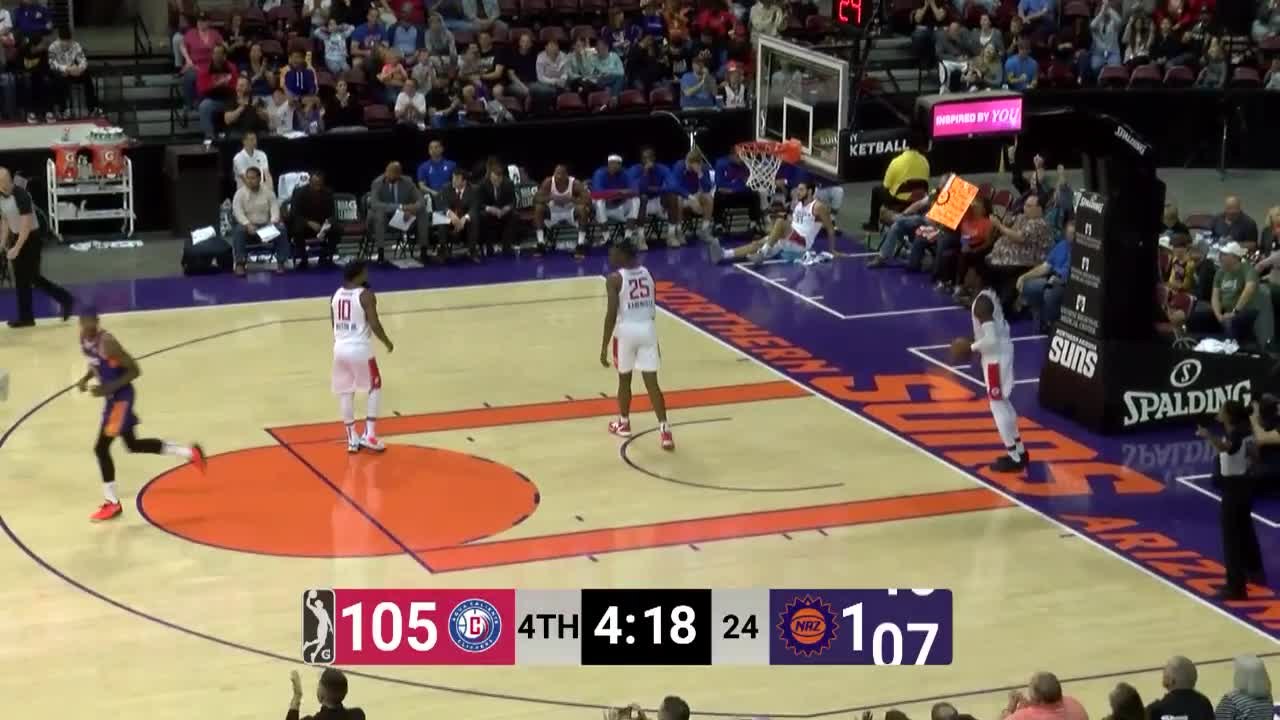 Anthony Lawrence II Posts 21 points & 13 rebounds vs. Agua Caliente Clippers