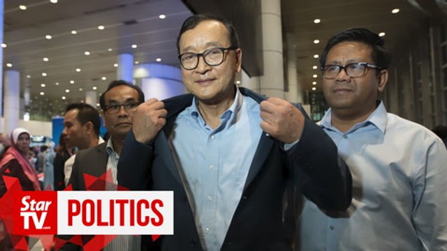 Cambodian opposition figure is in Malaysia, closer to home