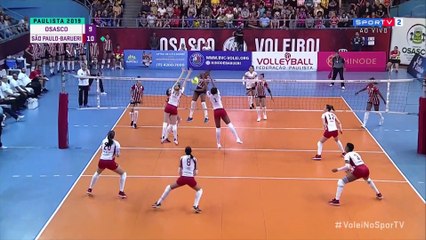 Télécharger la video: Audax Osasco x São Paulo Barueri - Jogo Final do Campeonato Paulista de Vôlei Feminino 2019