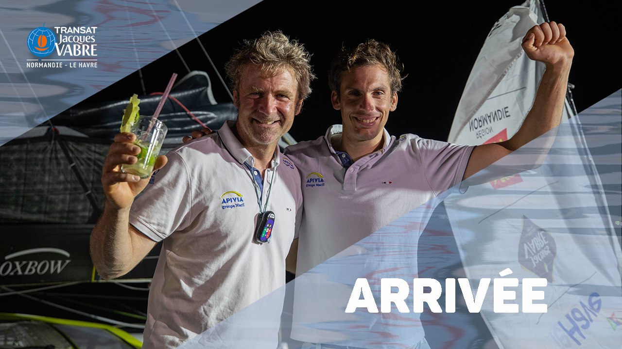 ARRIVÉE TRANSAT JACQUES VABRE - APIVIA - 10/11/2019