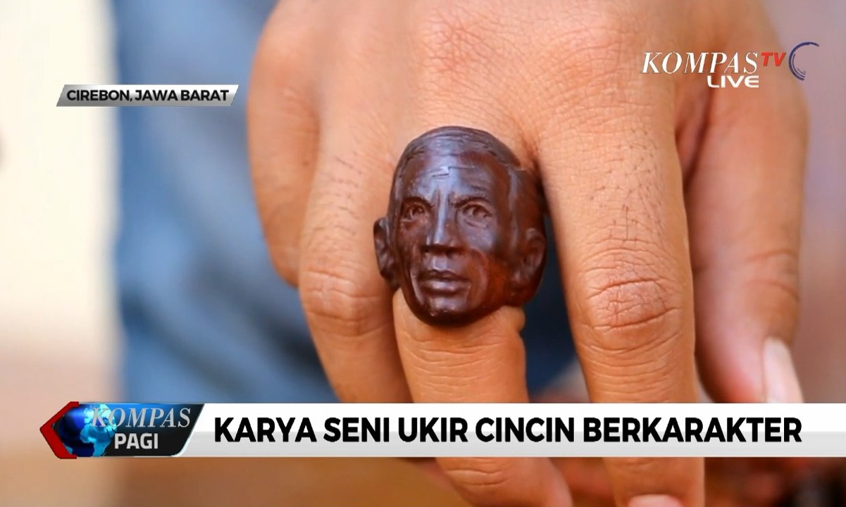 Unik! Ini dia Cincin Berkarakter dari Ukiran Kayu