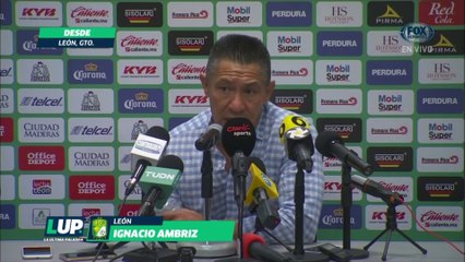 LUP: "Contentos por la clasificación": Ignacio Ambriz