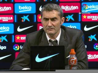 13e j. - Valverde : "Impossible de ne pas dépendre de Messi”
