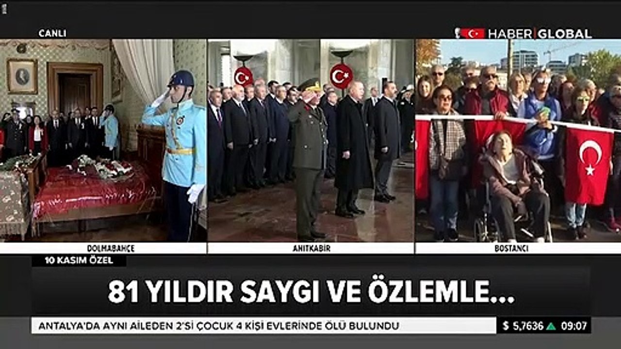 Devletin zirvesi Anıtkabir'de
