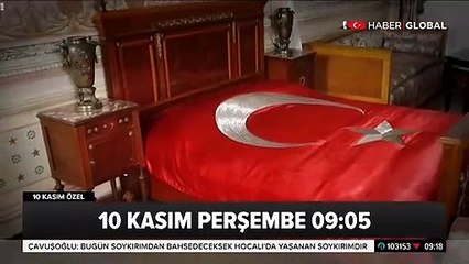 10 Kasım Perşembe 1938 Saat: 09:05