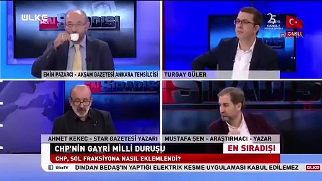 Canlı yayında, yandaş Ahmet Kekeç’ten Alevi kökenli CHP’liler hakkında çirkin sözler!