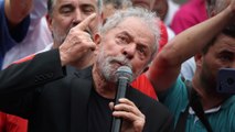 'I am back': Fresh from prison, Lula greets supporters