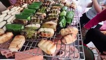 Special Grilled Banana Wrapped in sticky rice (Chuoi nep nuong ) - Saigon Cheap Street Food