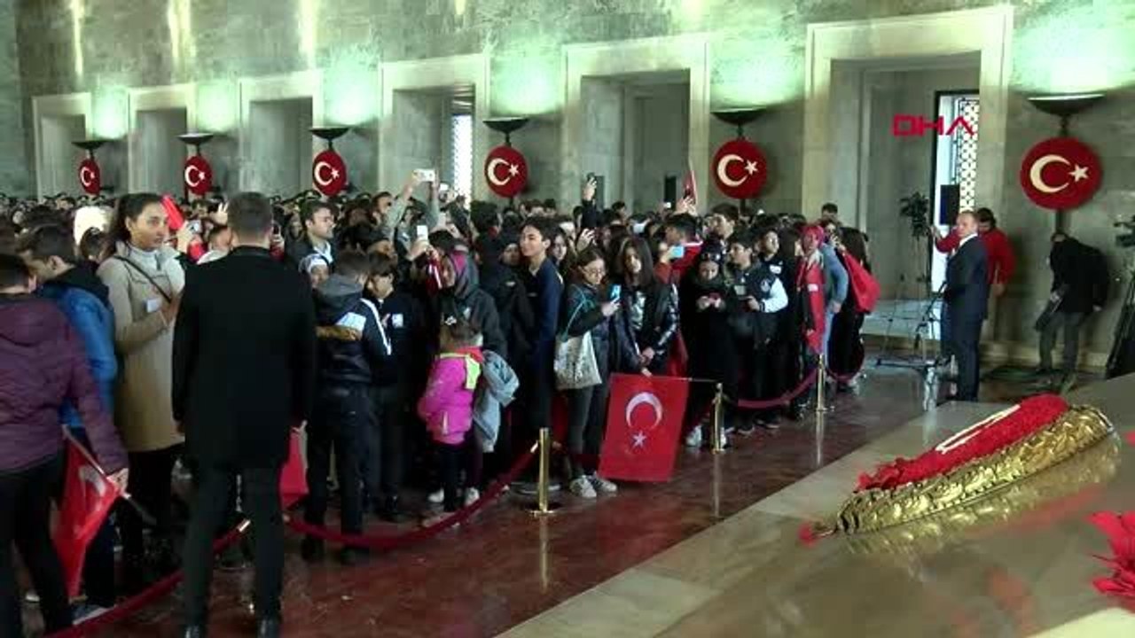 Ulu önder atatürk anıtkabir'de anıldı - 3