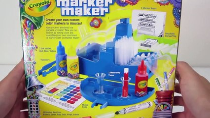 Crayola Marker Maker Play Kit- Make Custom Colored Markers