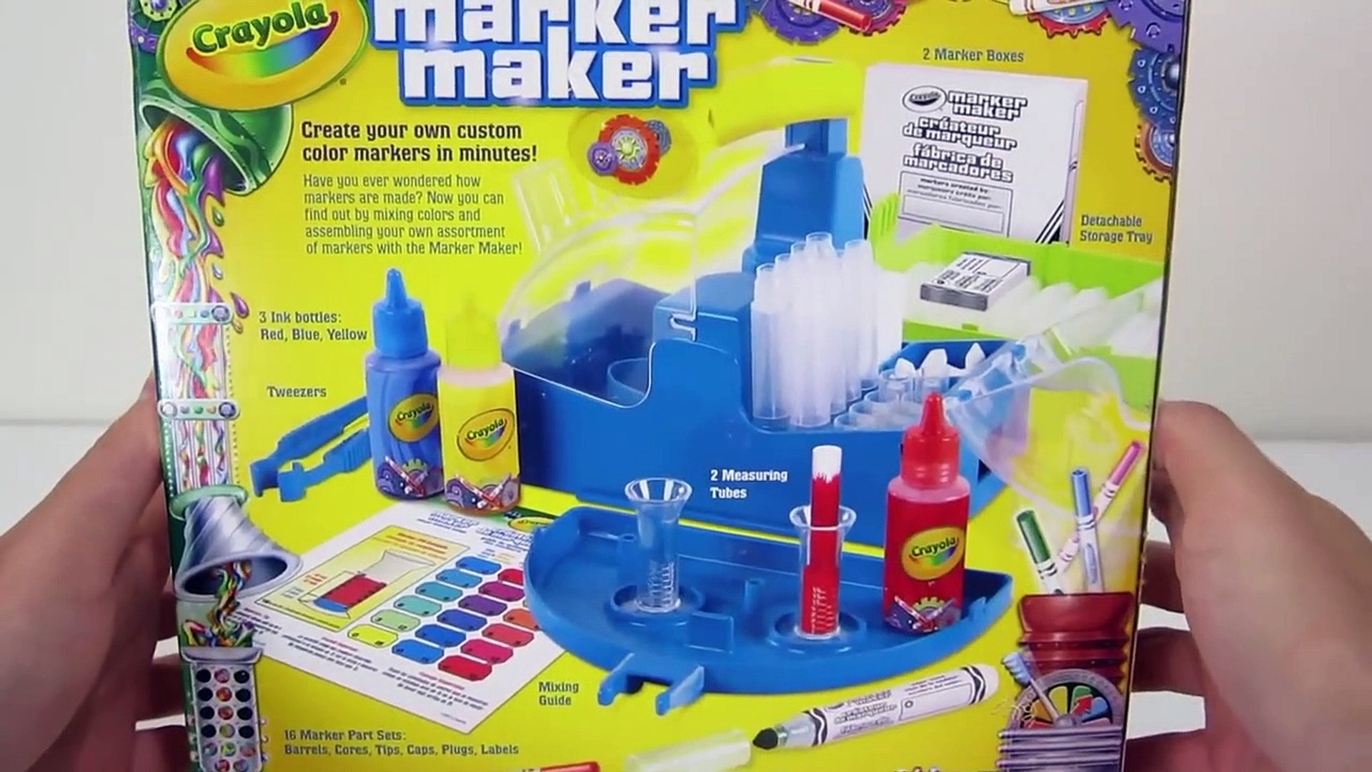 Crayola Marker Maker Play Kit- Make Custom Colored Markers Yourself- -  video Dailymotion