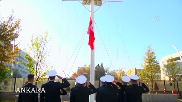 Sahil Güvenlik Komutanlığı'nın Atatürk'ün ebediyete intikalinin 81'inci yılı dolayısıyla hazırladığı anma videosu