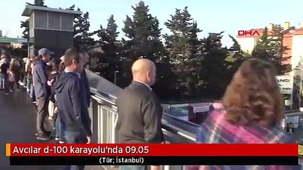Avcılar d-100 karayolu'nda 09.05
