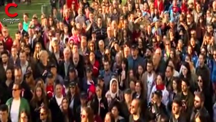 Dolmabahçe'ye akın