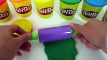 DIY Play Doh Rainbow Cake Strawberry Frosting-