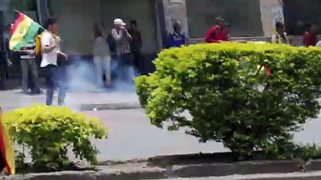 El Gobierno de Bolivia denuncia la toma de medios de comunicación