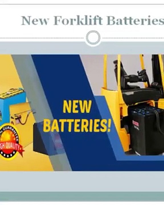 New Forklift Battery Algonquin, IL