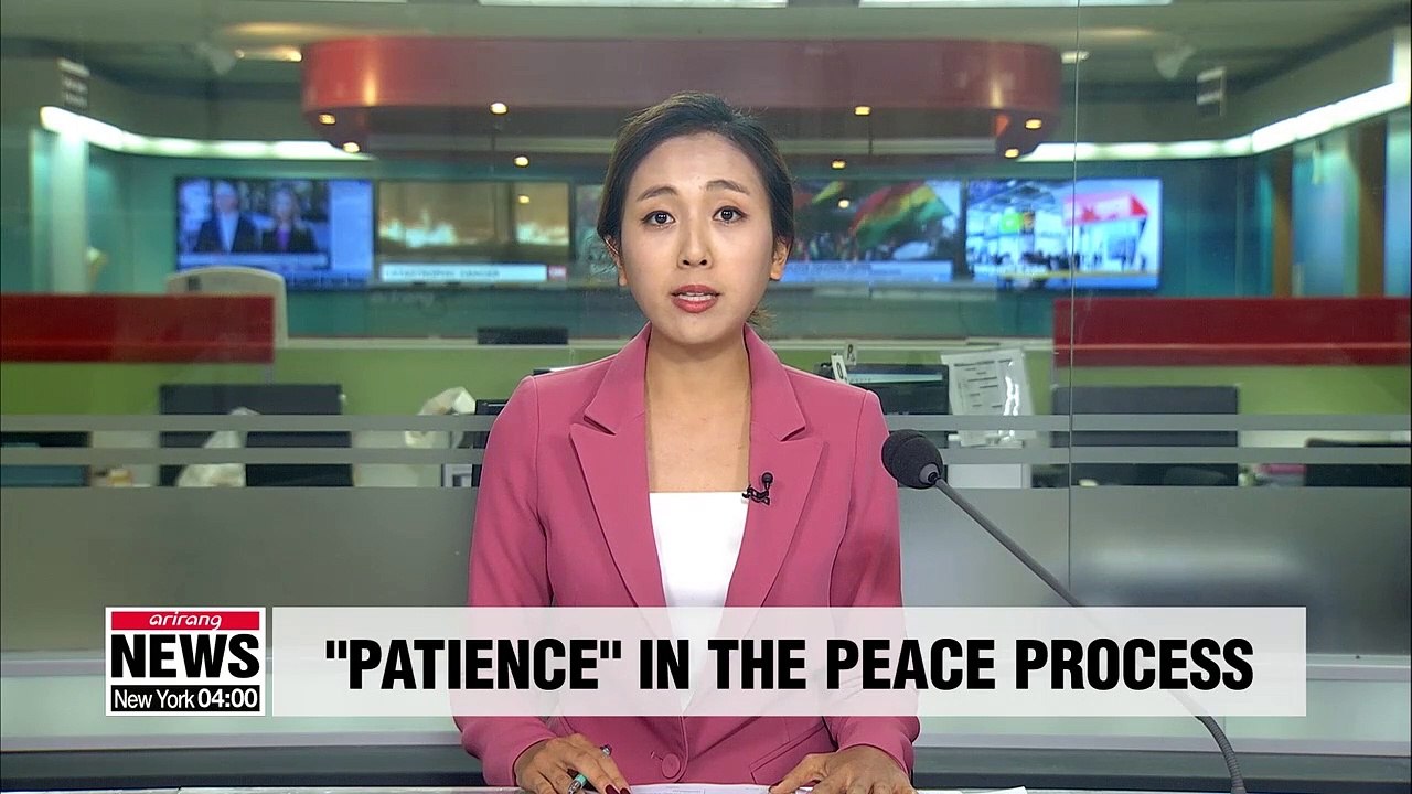 Entering second half of administration, Presidential office promise patient Korean peace drive