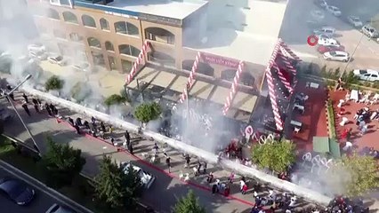 46 metrelik Kebap Saniyeler İçinde Tüketildi