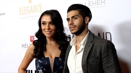 Emily Shah and Mena Massoud 2019 WildAid Gala "A Night in Africa" Red Carpet