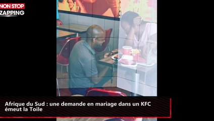 Afrique du Sud : une demande en mariage dans un KFC émeut la Toile (vidéo)
