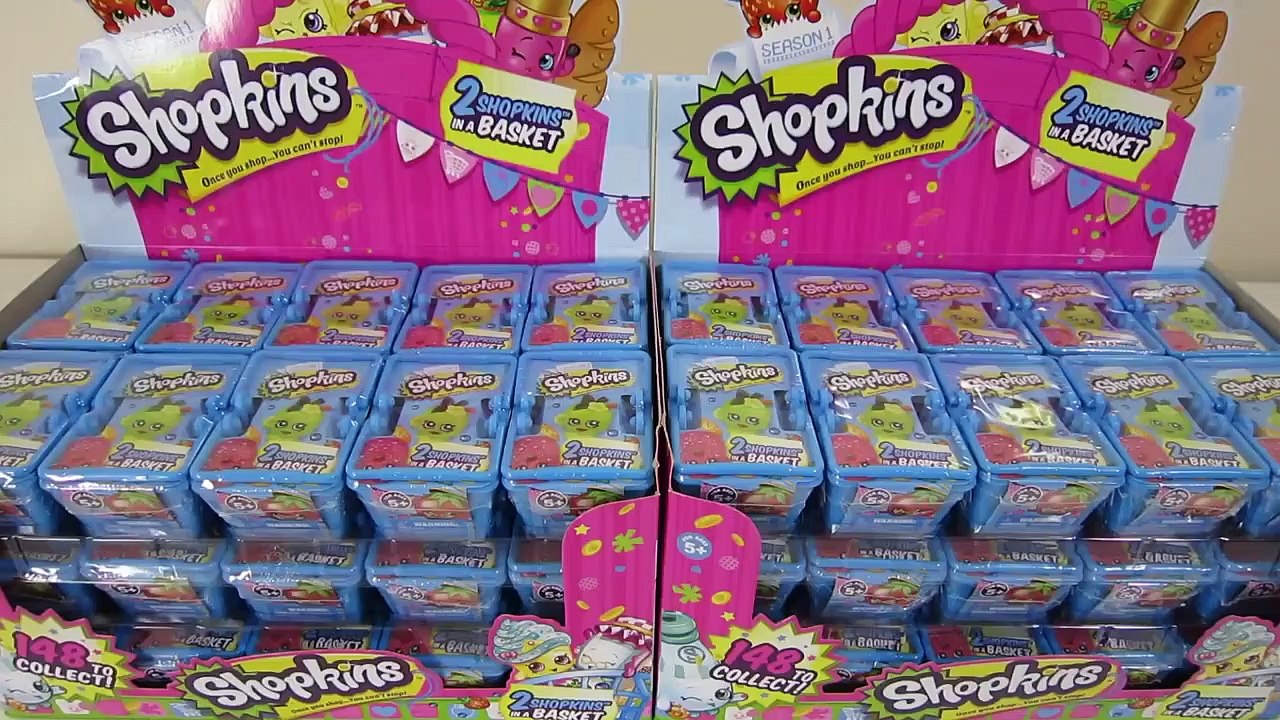 30 Shopkins Full Case Unboxing 60 Total Shopkins with Ultra Rare 