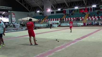 Spor dünya erkekler bocce şampiyonası sona erdi