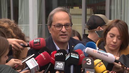 Download Video: Torra llama a la participación masiva a los catalanes