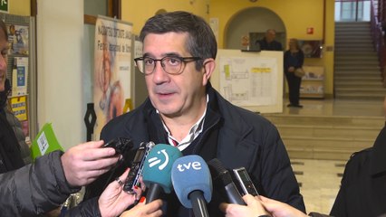 Patxi López anima a la ciudadanía a votar pese al "cabreo"