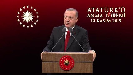 Cumhurbaşkanı Erdoğan: "Türkiye düşmanlığı için malzeme üretenlerin geçmişleri soykırımla zulümle...