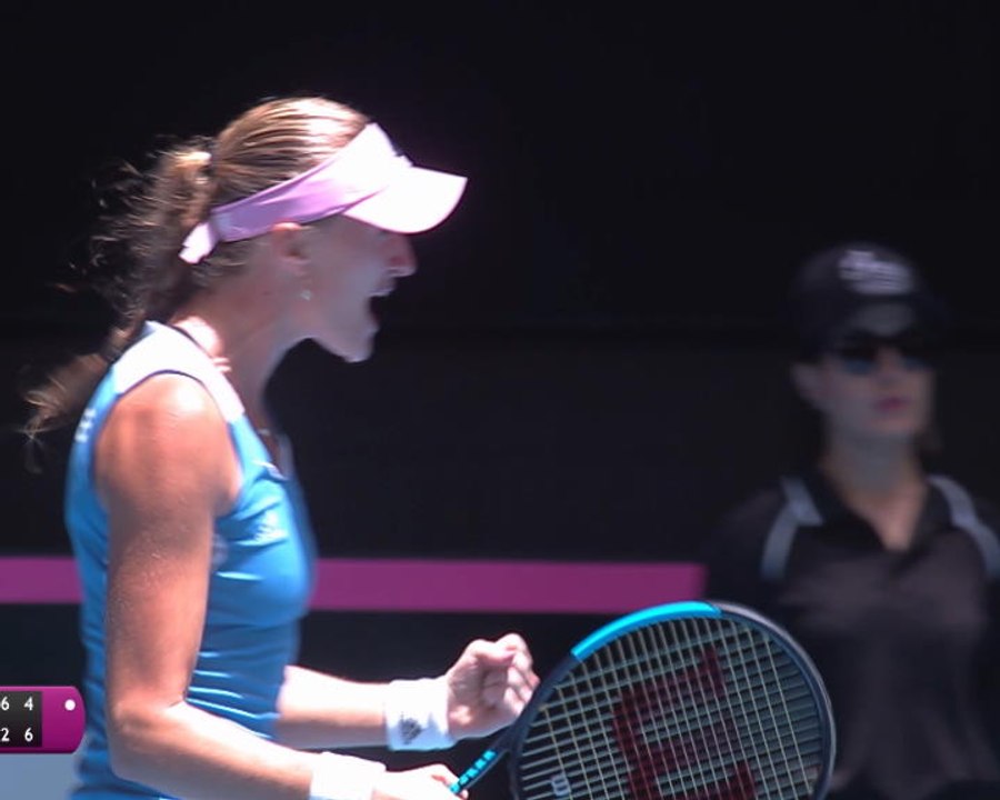 Fed Cup - L'exploit de Mladenovic face à Barty