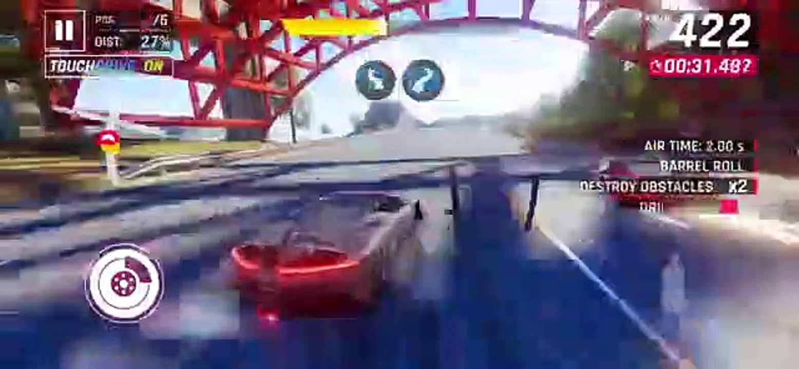 [Touchdrive] Asphalt 9 - PININFARINA BATTISTA Event - STAGE 1 - Beat AIR TIME 18