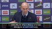 Zidane hails 'outstanding' Real Madrid first half performance