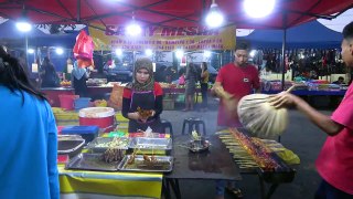 Malaysia Street Food KL Longest Night Market
