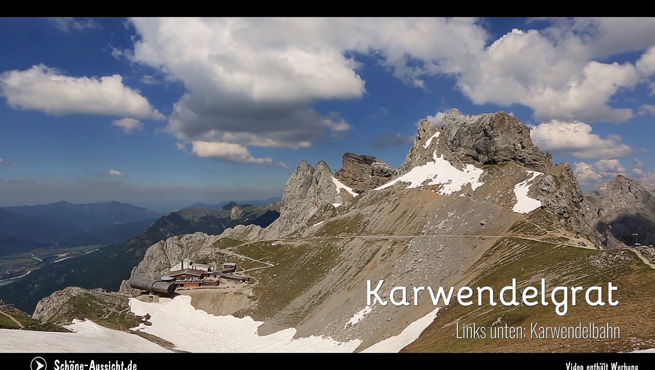 Blick über die Alpenwelt Karwendel