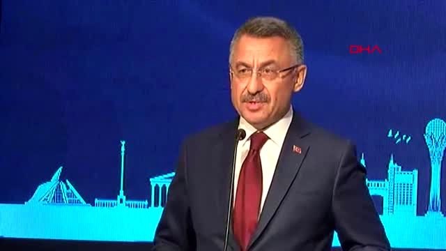 Fuat oktay türkiye-kazakistan iş forumu'nda konuştu