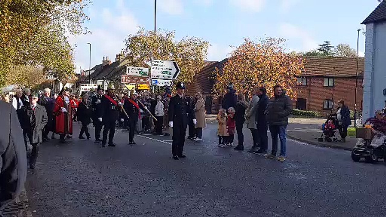 Remembrance Sunday Parade Chichester 2019 video Dailymotion