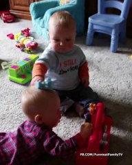 Cute Baby With Their Siblings - Funny Baby Videos