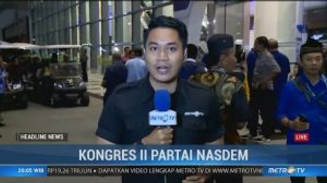 Rapat Majelis Tinggi Partai NasDem Masih Berlangsung