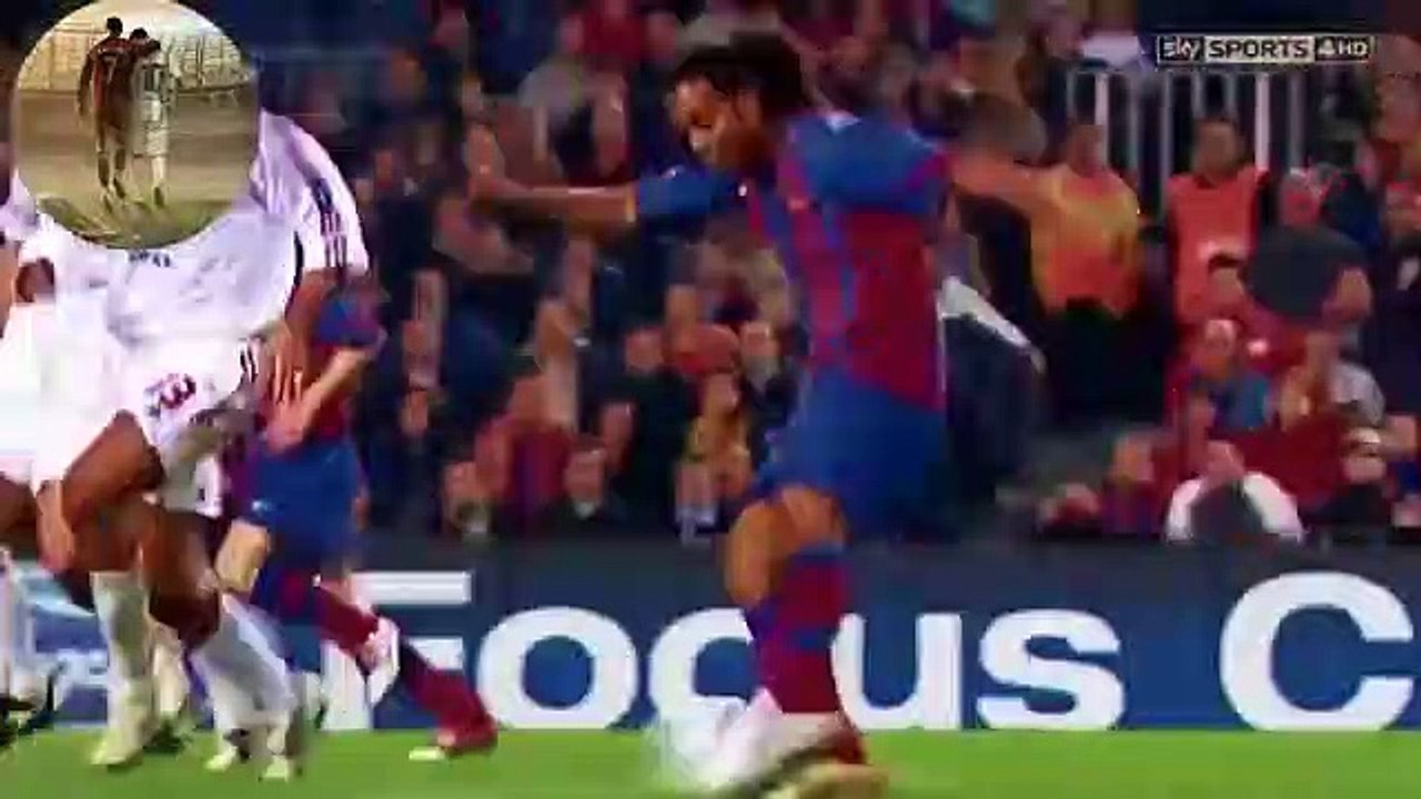 مهارات و اهداف - الساحر رونالدينهو - علي مهرجان اصحابي اخصامي رهيب