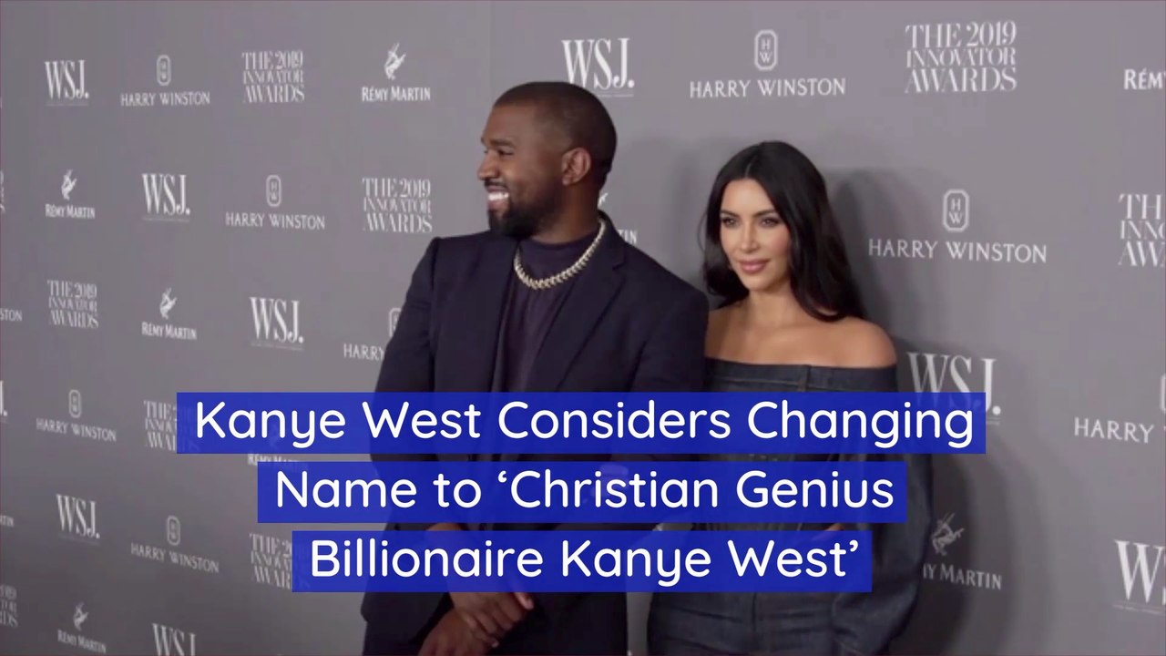 Kanye West Wants This Name