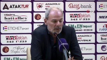 Engin İpekoğlu: "Maalesef puanı hak edecek bir oyun ortaya koyamadık"